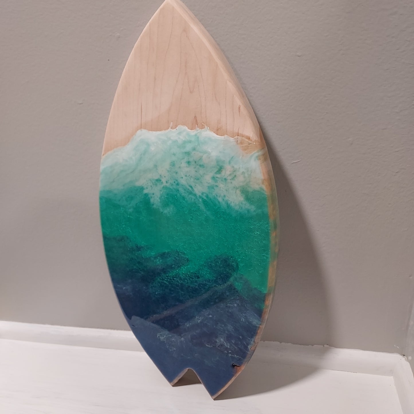Surf Epoxy Charcuterie Board