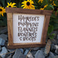 Fall decor sign