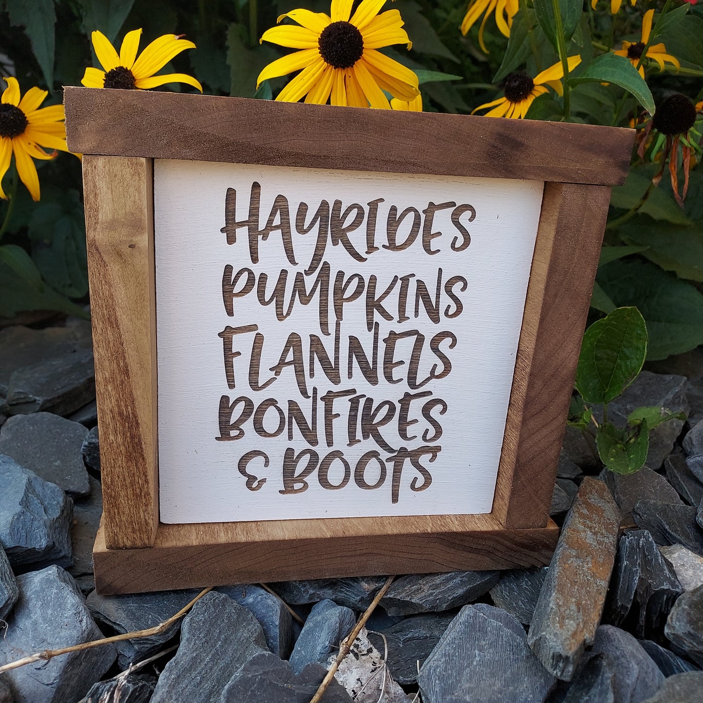 Fall decor sign