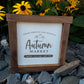 Fall decor sign