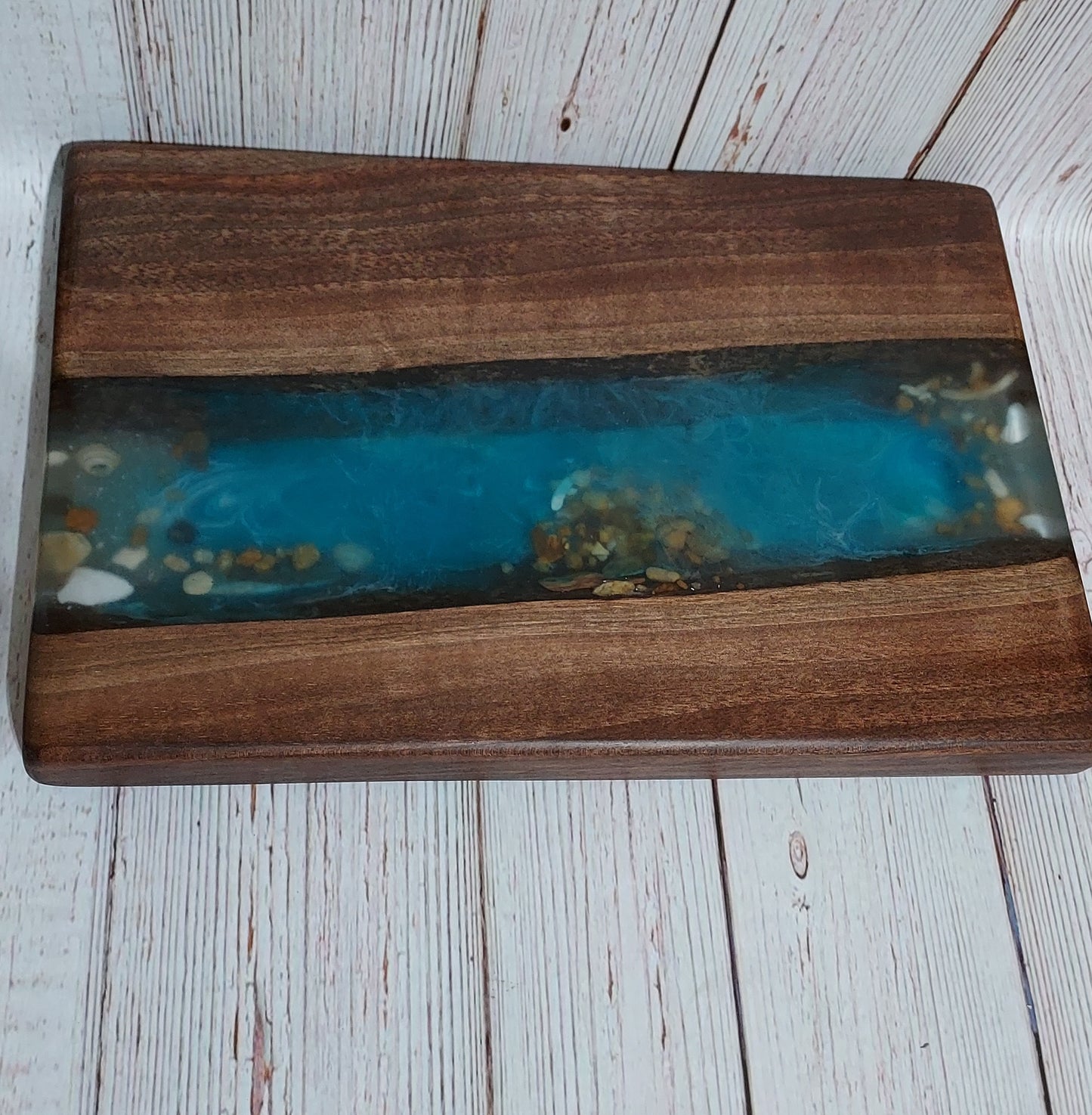 River Epoxy Charcuterie Board