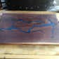 Charcuterie Board with Fractal Burn